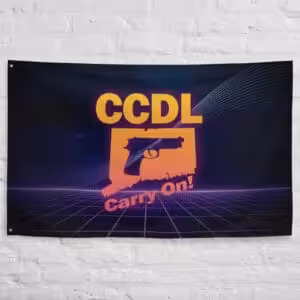 "Retro Wave" Flag
