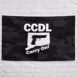"Black Topo" Flag