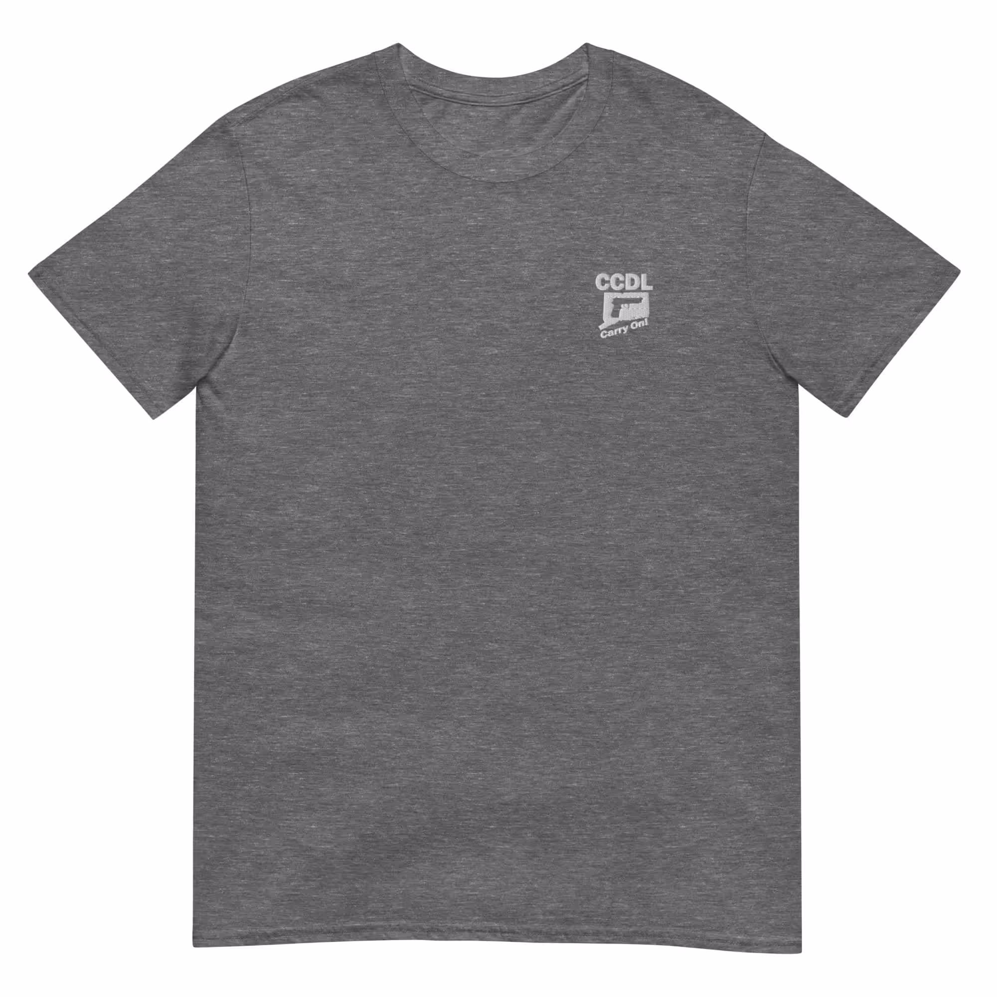 "Embroidered Minimalist" Unisex Soft Tee - Image 4