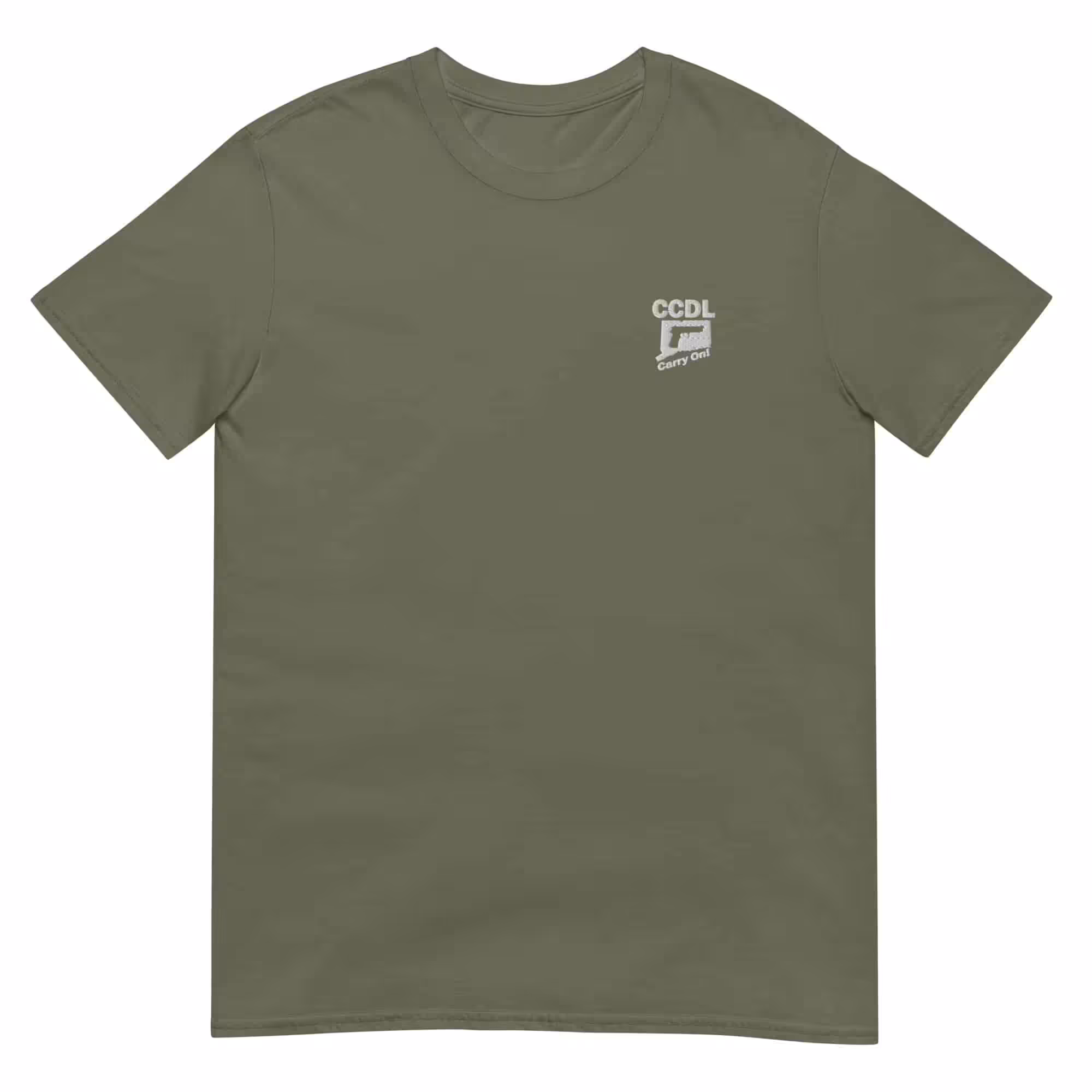 "Embroidered Minimalist" Unisex Soft Tee - Image 5