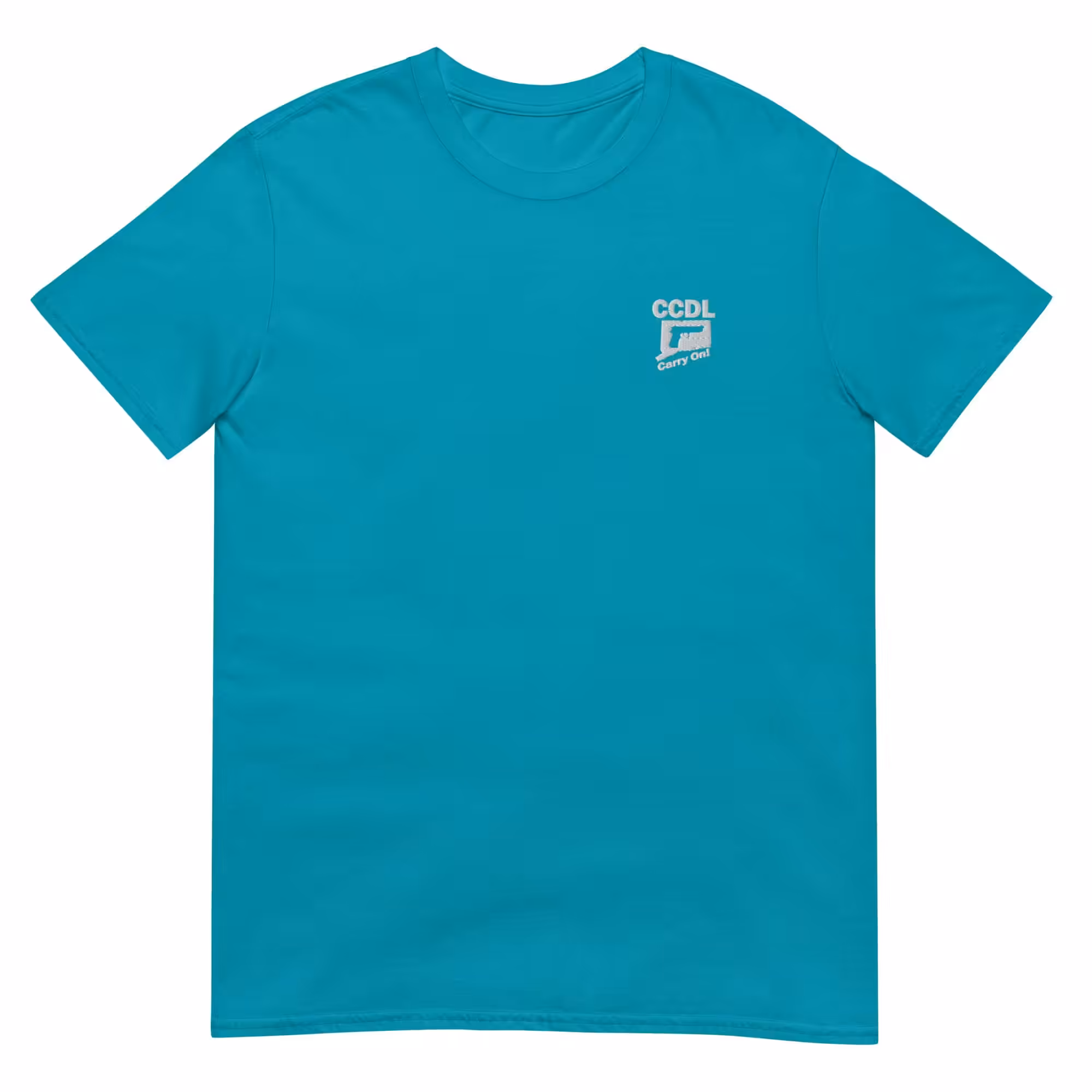 "Embroidered Minimalist" Unisex Soft Tee - Image 6