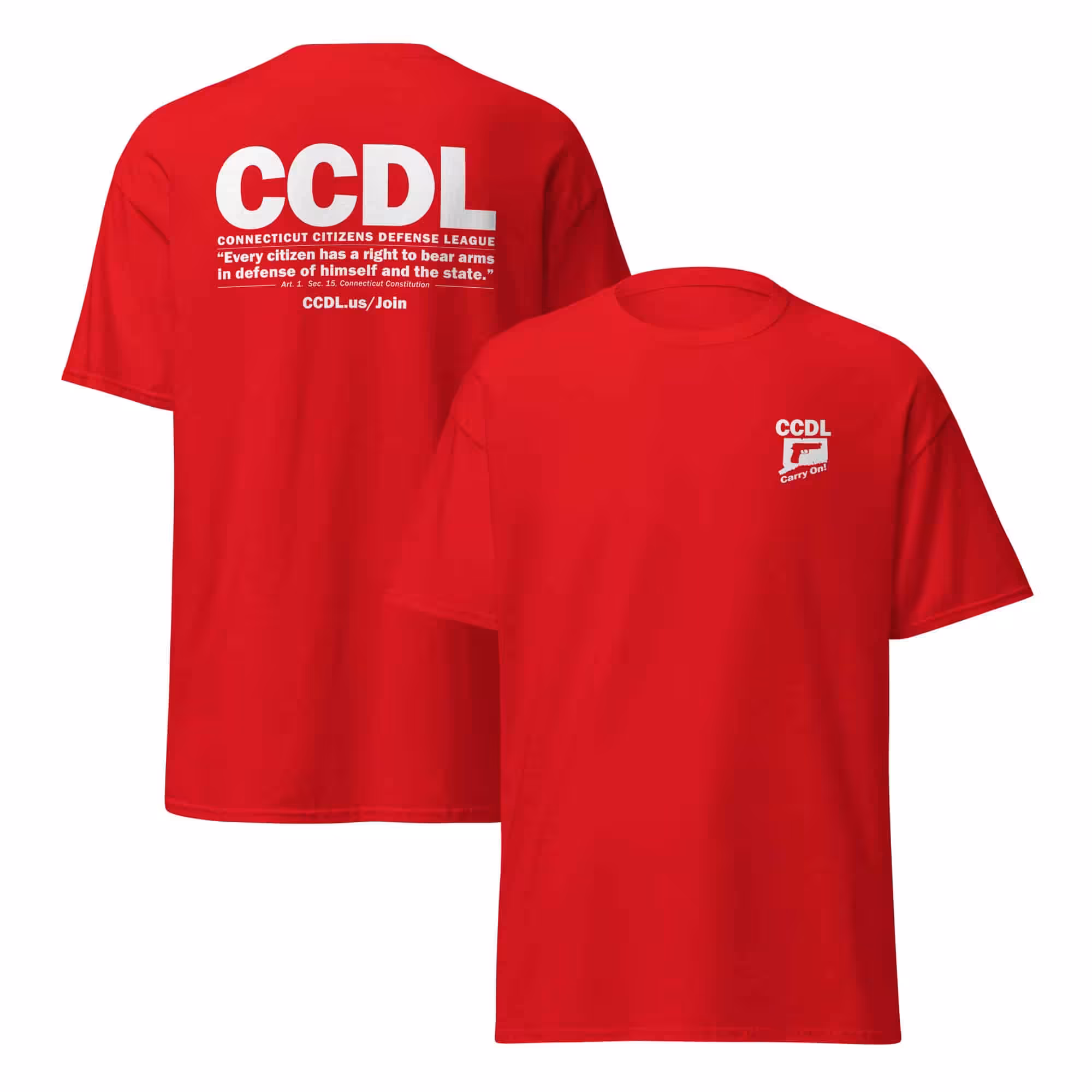 "CCDL Classic" Unisex Tee - Image 11