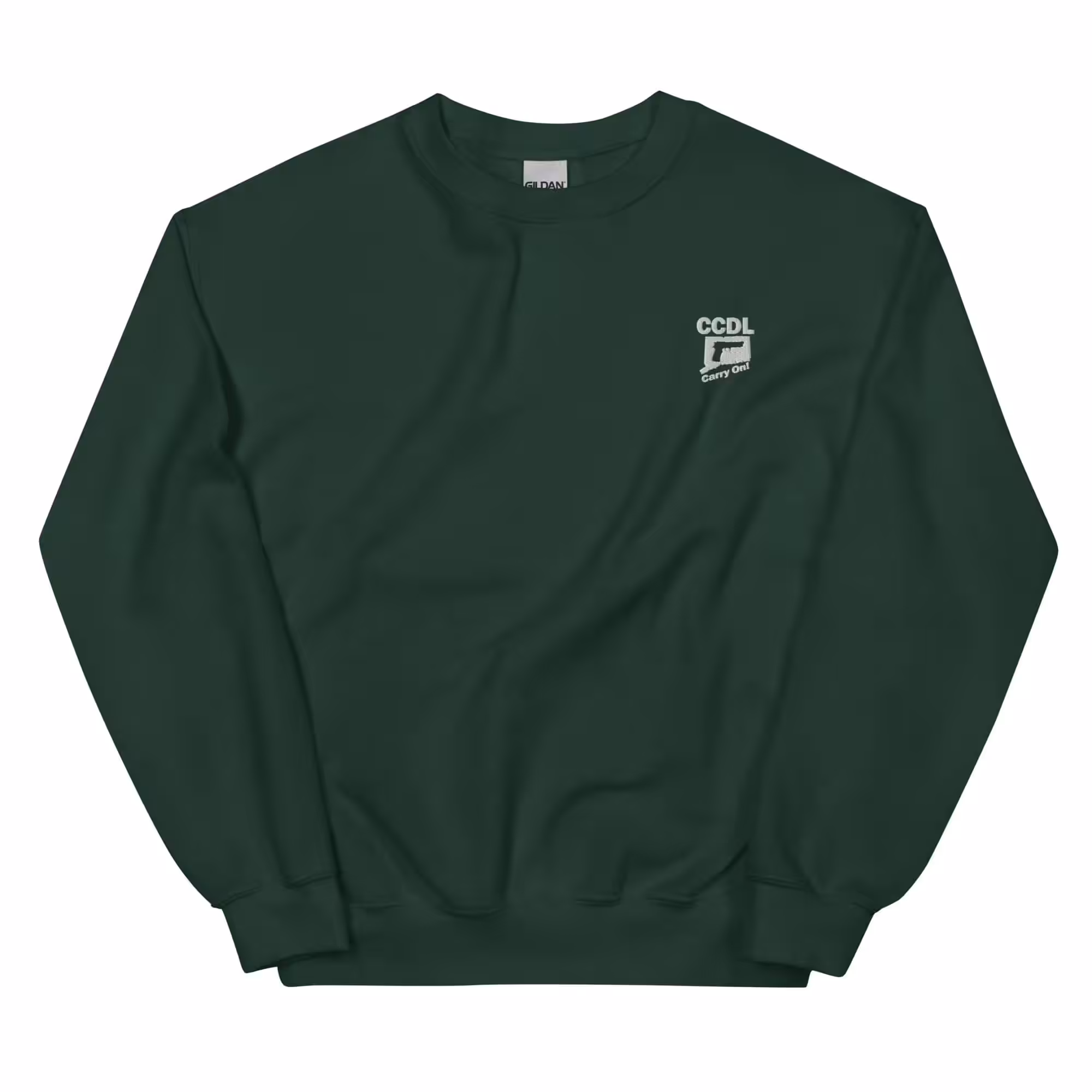 "Embroidered Minimalist" Unisex Sweatshirt - Image 4