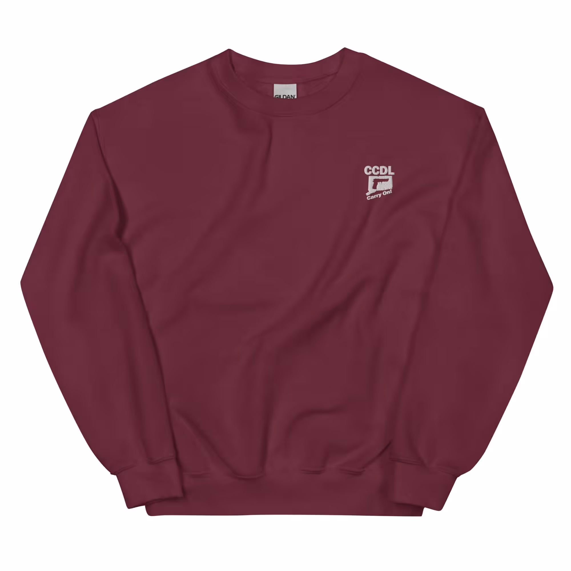 "Embroidered Minimalist" Unisex Sweatshirt - Image 3