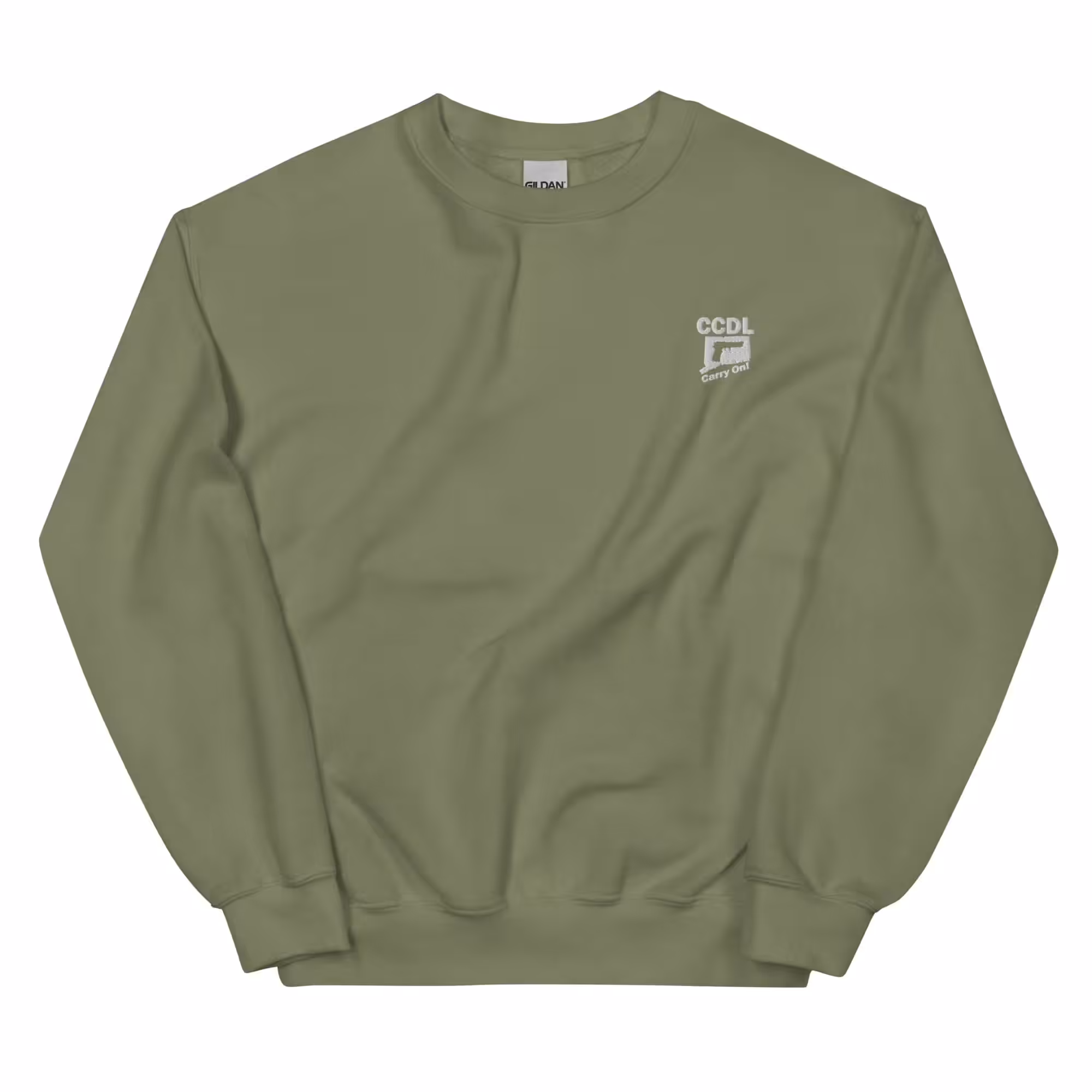 "Embroidered Minimalist" Unisex Sweatshirt - Image 6