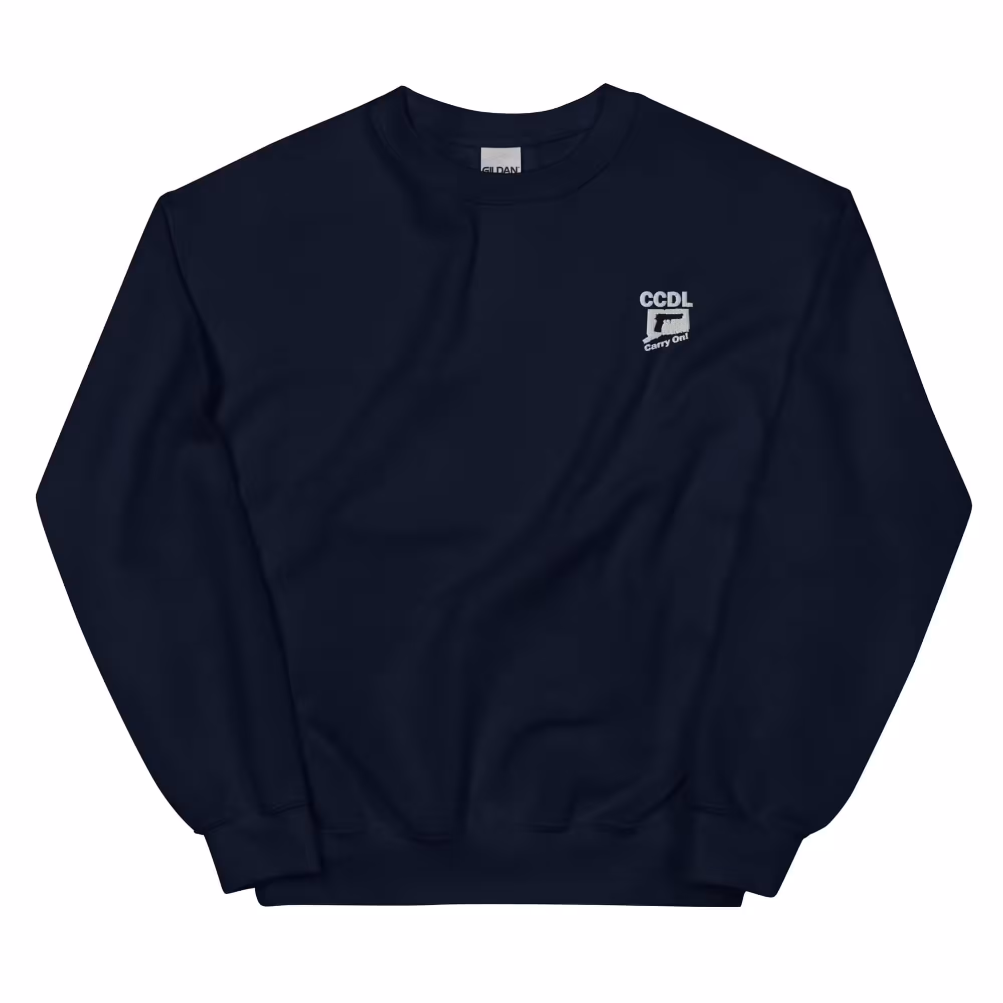 "Embroidered Minimalist" Unisex Sweatshirt - Image 2
