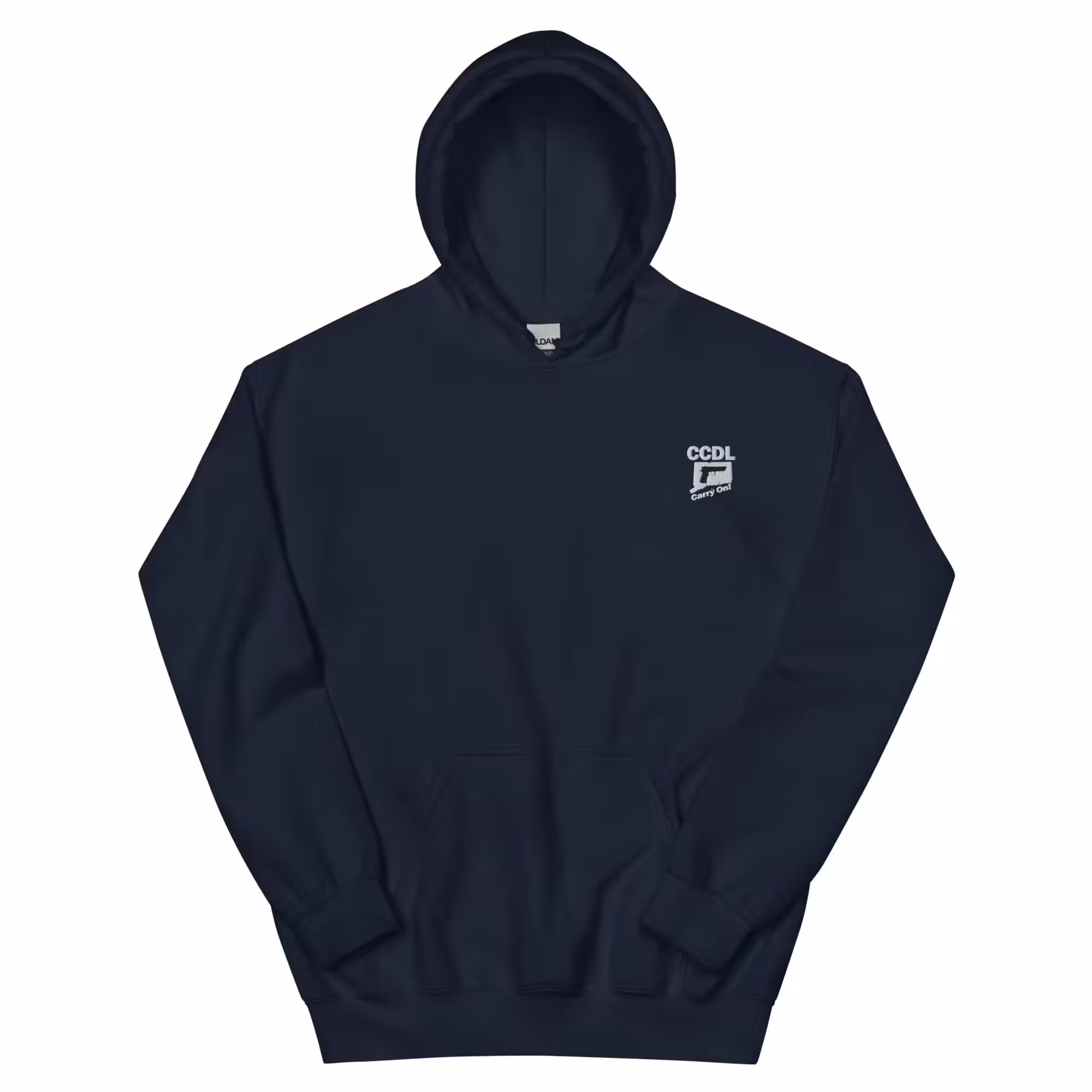"Embroidered Minimalist" Unisex Hoodie - Image 2