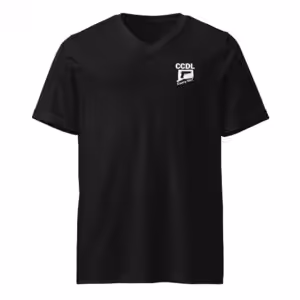 "CCDL Classic" Unisex V-Neck Tee