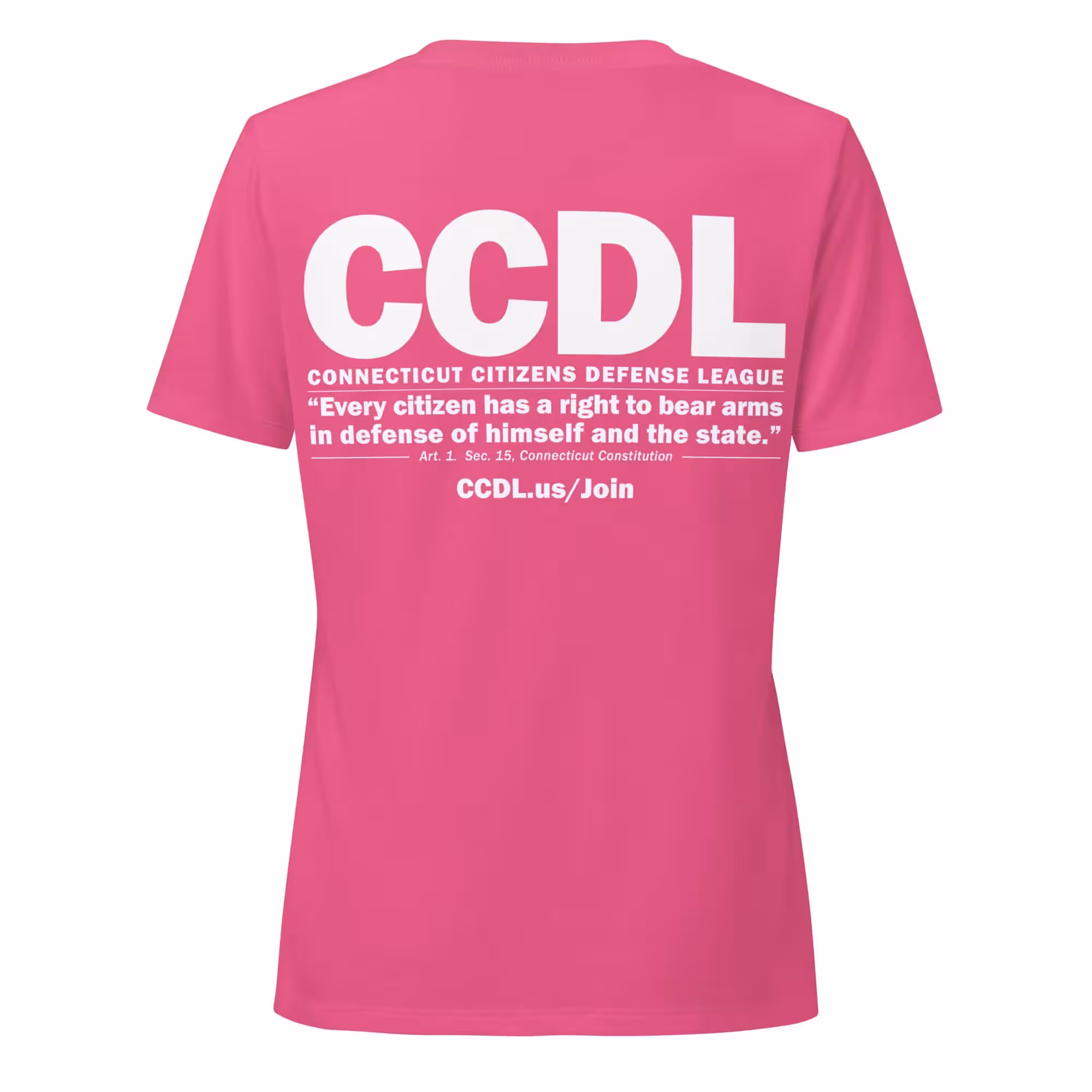 "CCDL Classic" Women’s Relaxed V-Neck Tee - Image 10