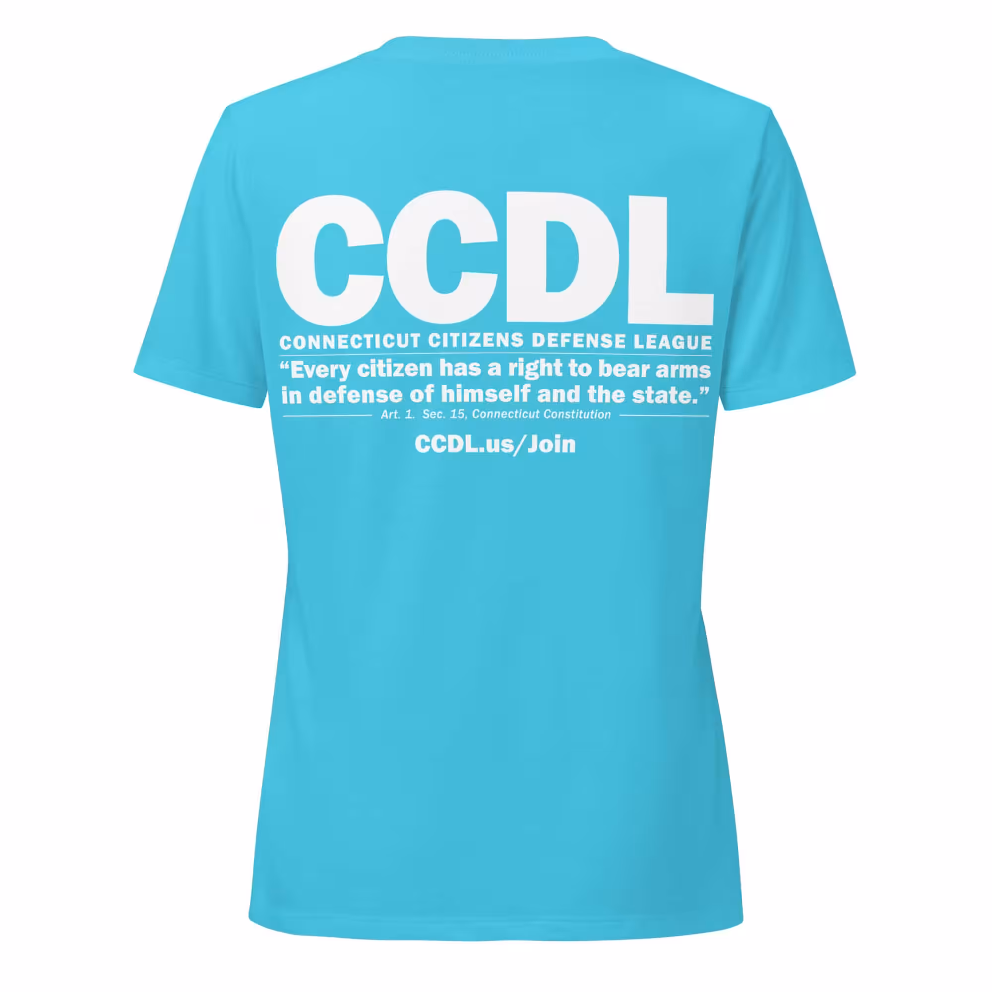 "CCDL Classic" Women’s Relaxed V-Neck Tee - Image 14